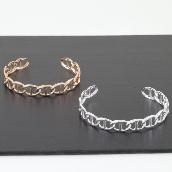 Mariner Chain Cuff Bracelet - Picture 5 of 5